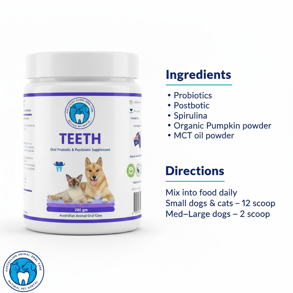 Jar of TEETH - Oral Probiotic for pets