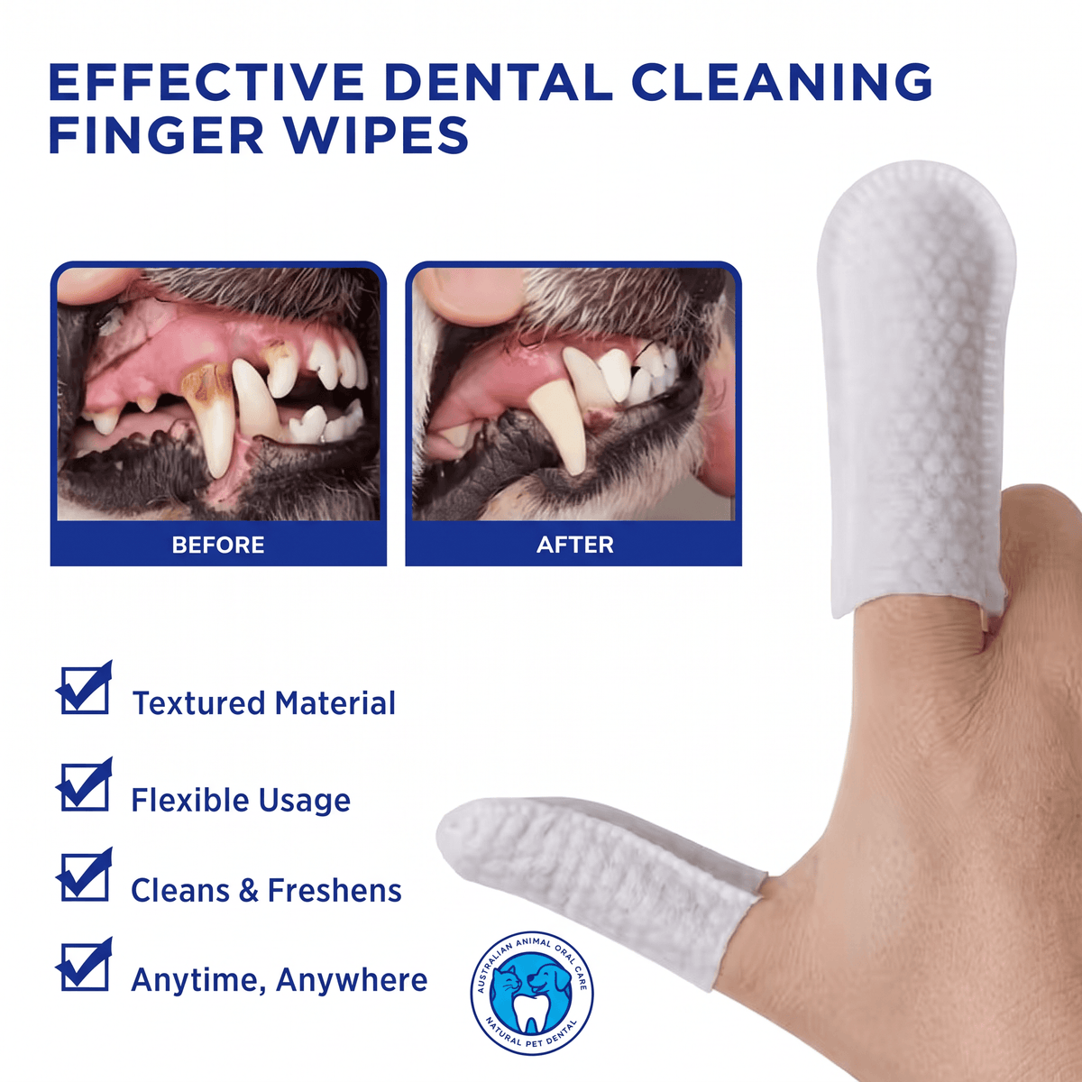Pet Finger Wipe