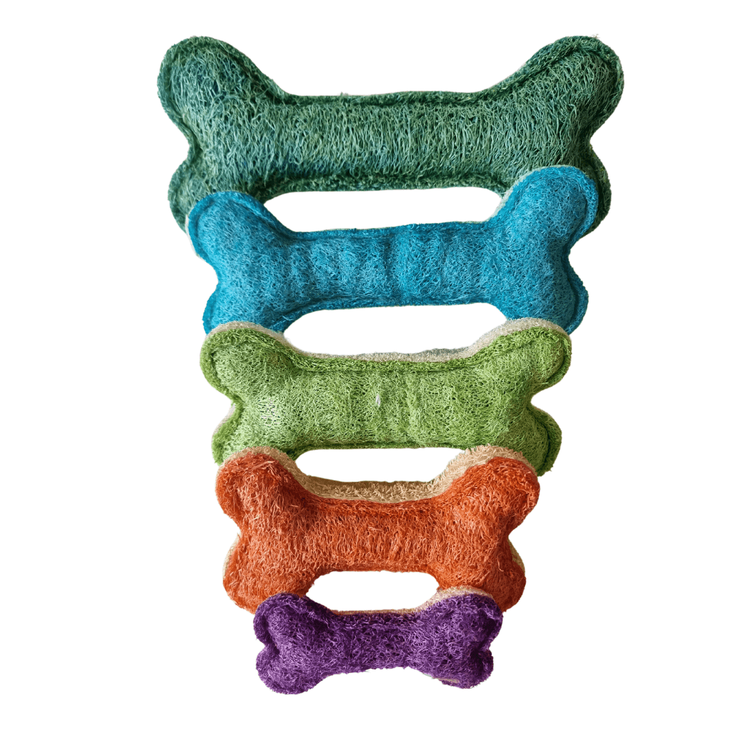 Dental Bone Toy - Loofah Large
