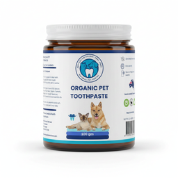 Organic Pet Toothpaste - 100gm - image 1