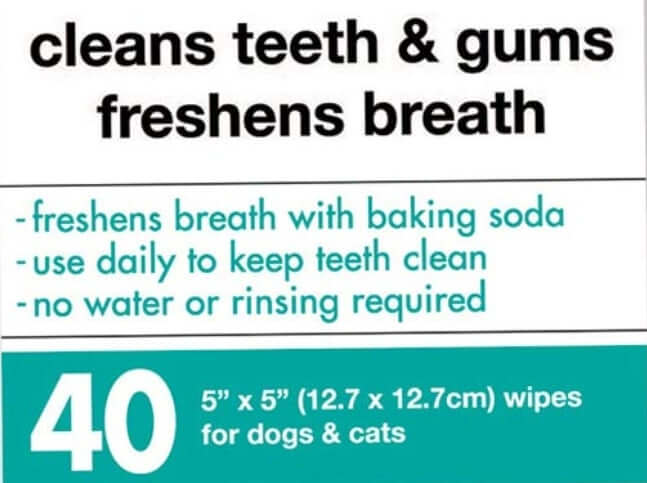 Tooth Wipes for Pets