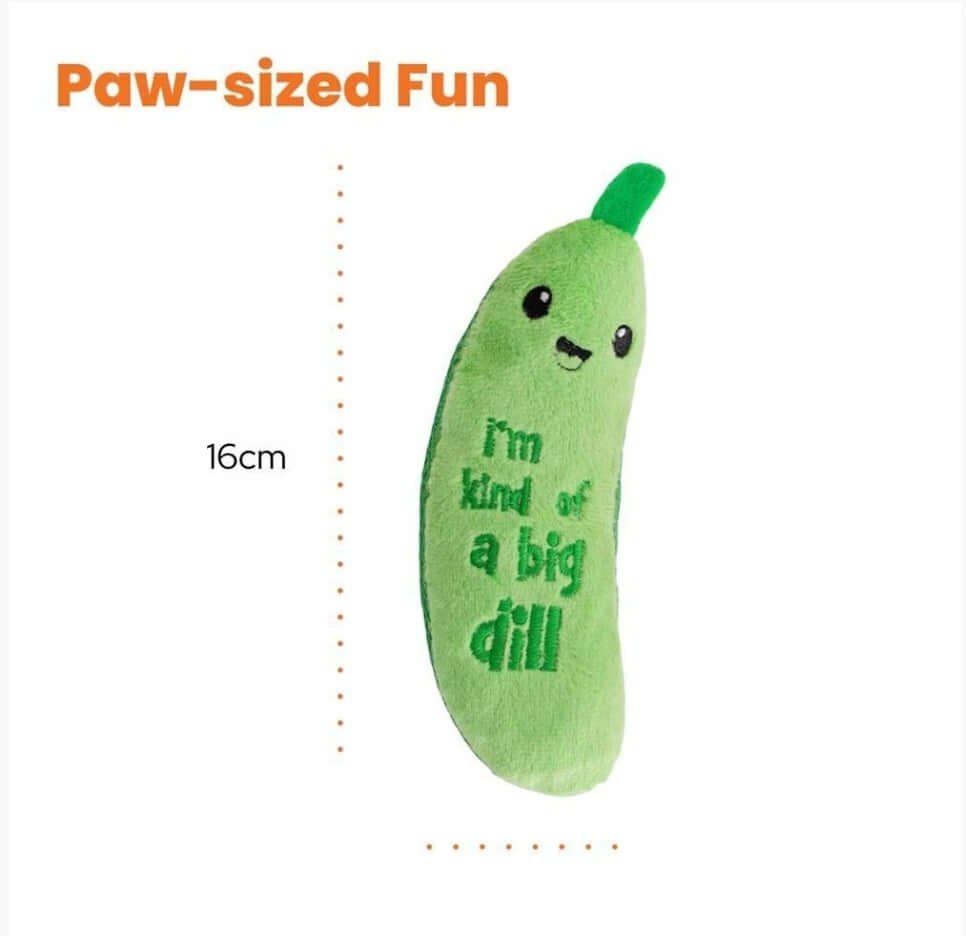 Crunchy Pickle Dental Toy for Cats