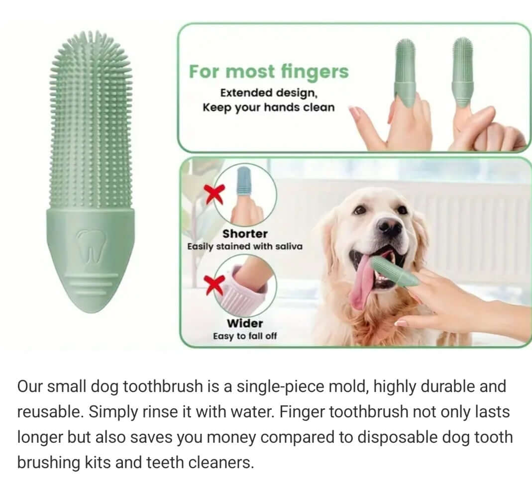 Silicon Finger Brush
