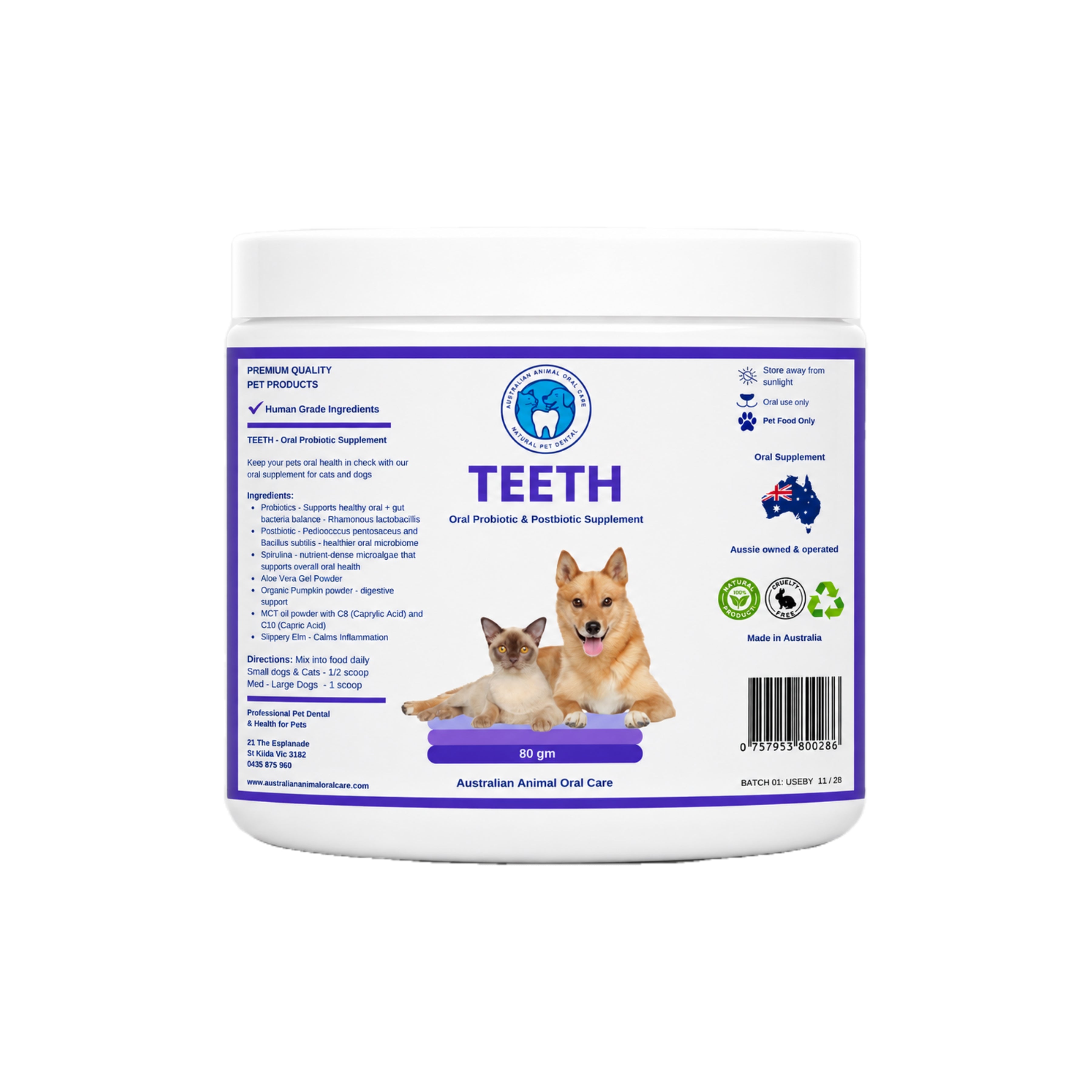 TEETH - Oral Probiotic Supplement