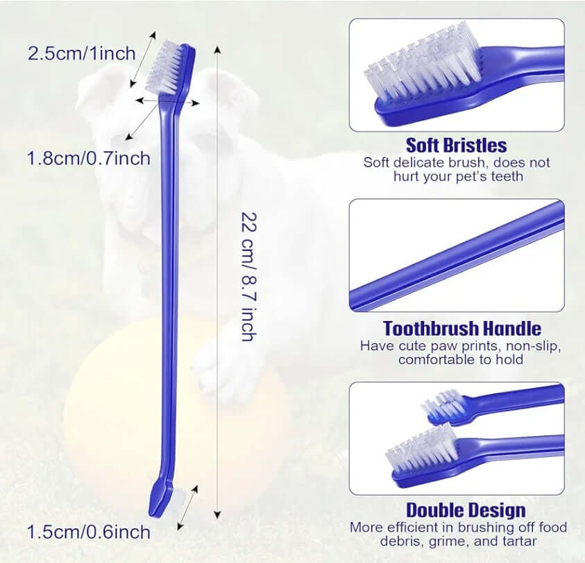 Dual ended toothbrush