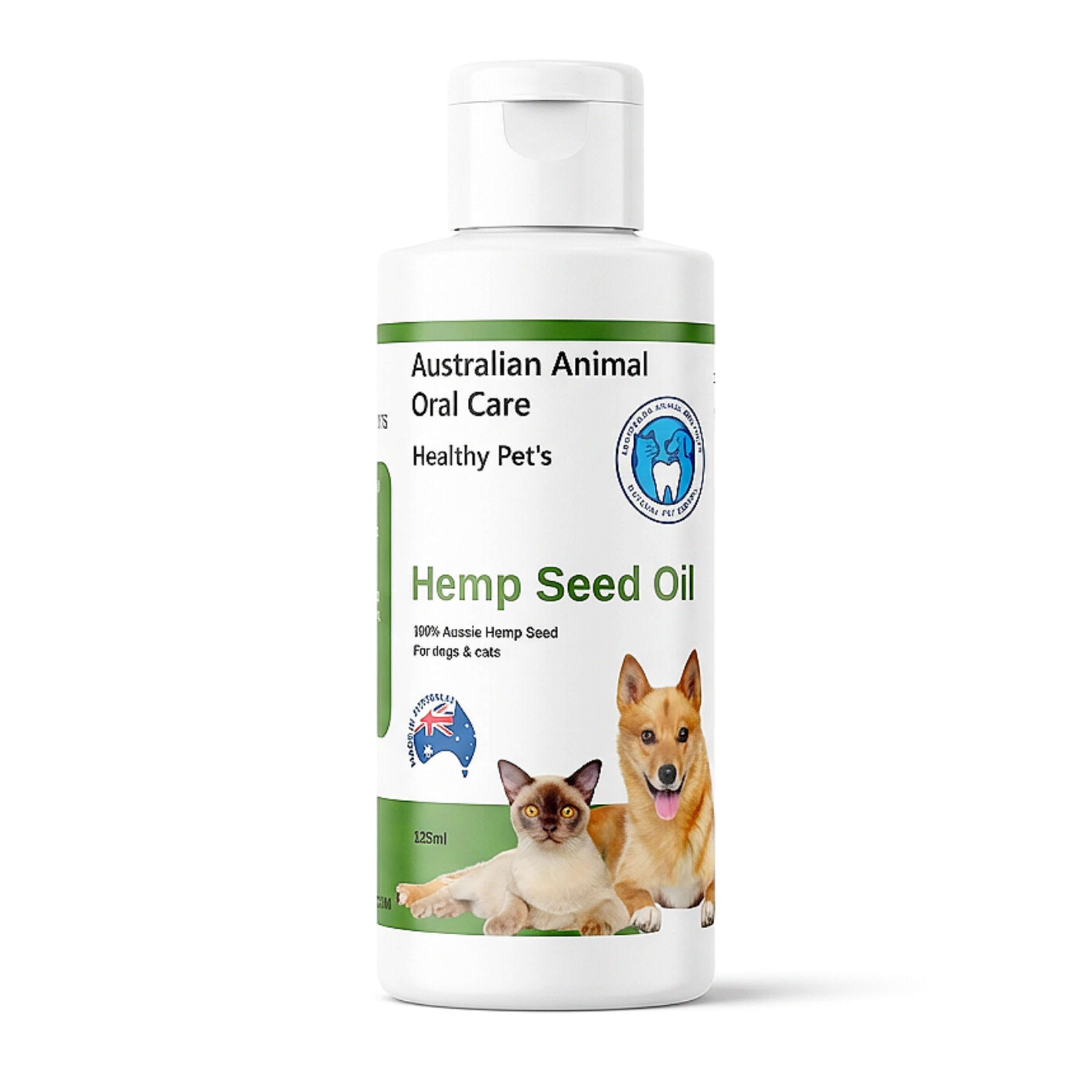 Hemp Seed Oil for dogs and cats