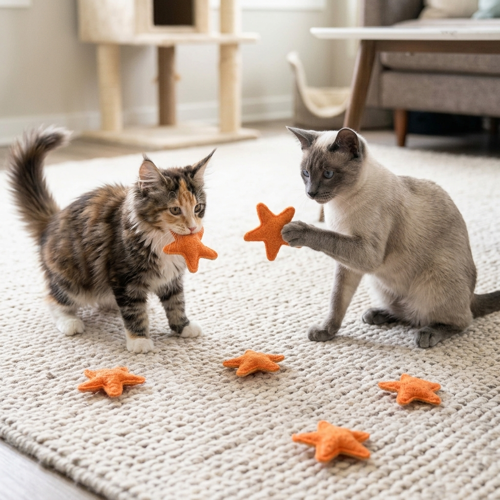 Dental Starfish Chew - Loofah Small