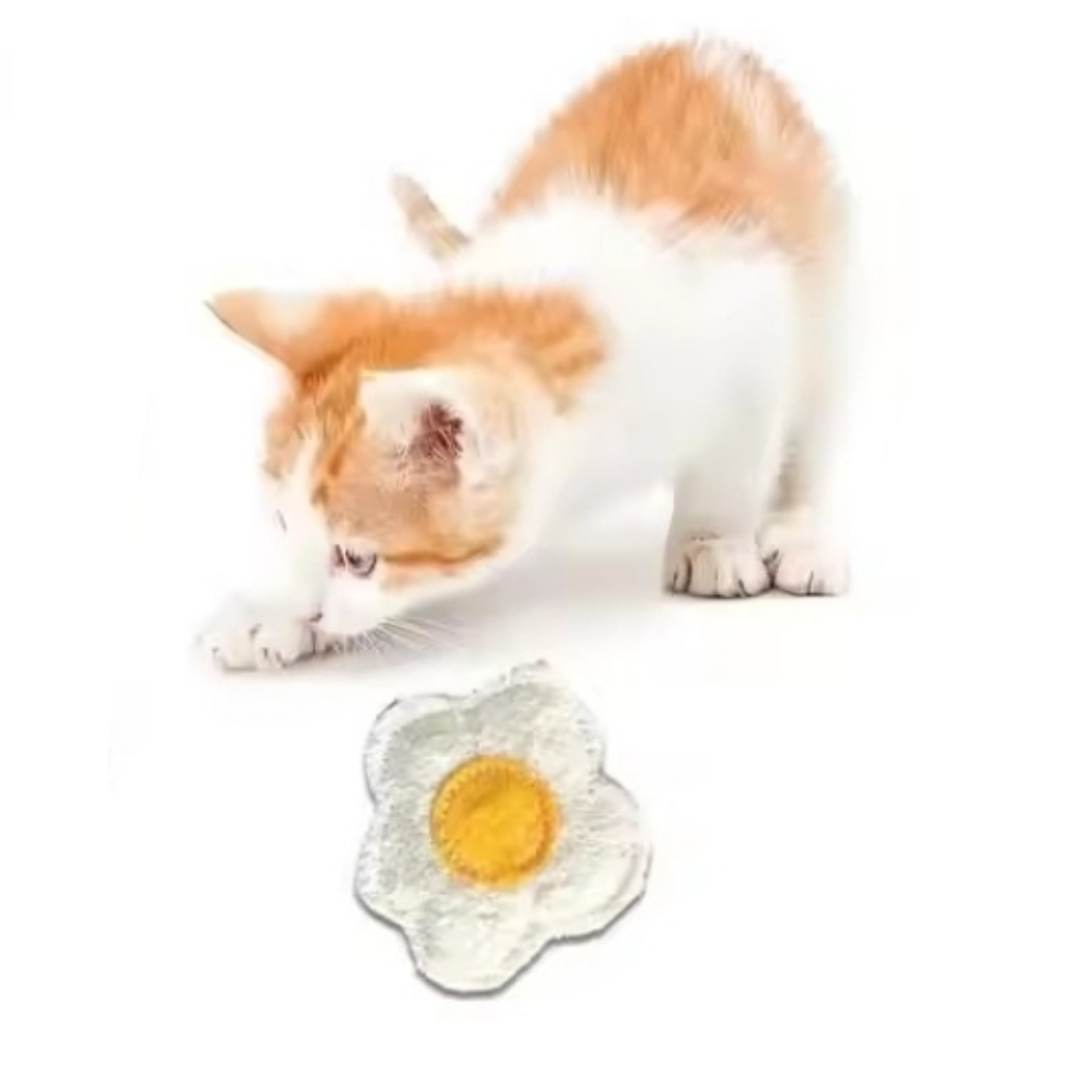 Egg Loofah Dental Chew - Cats