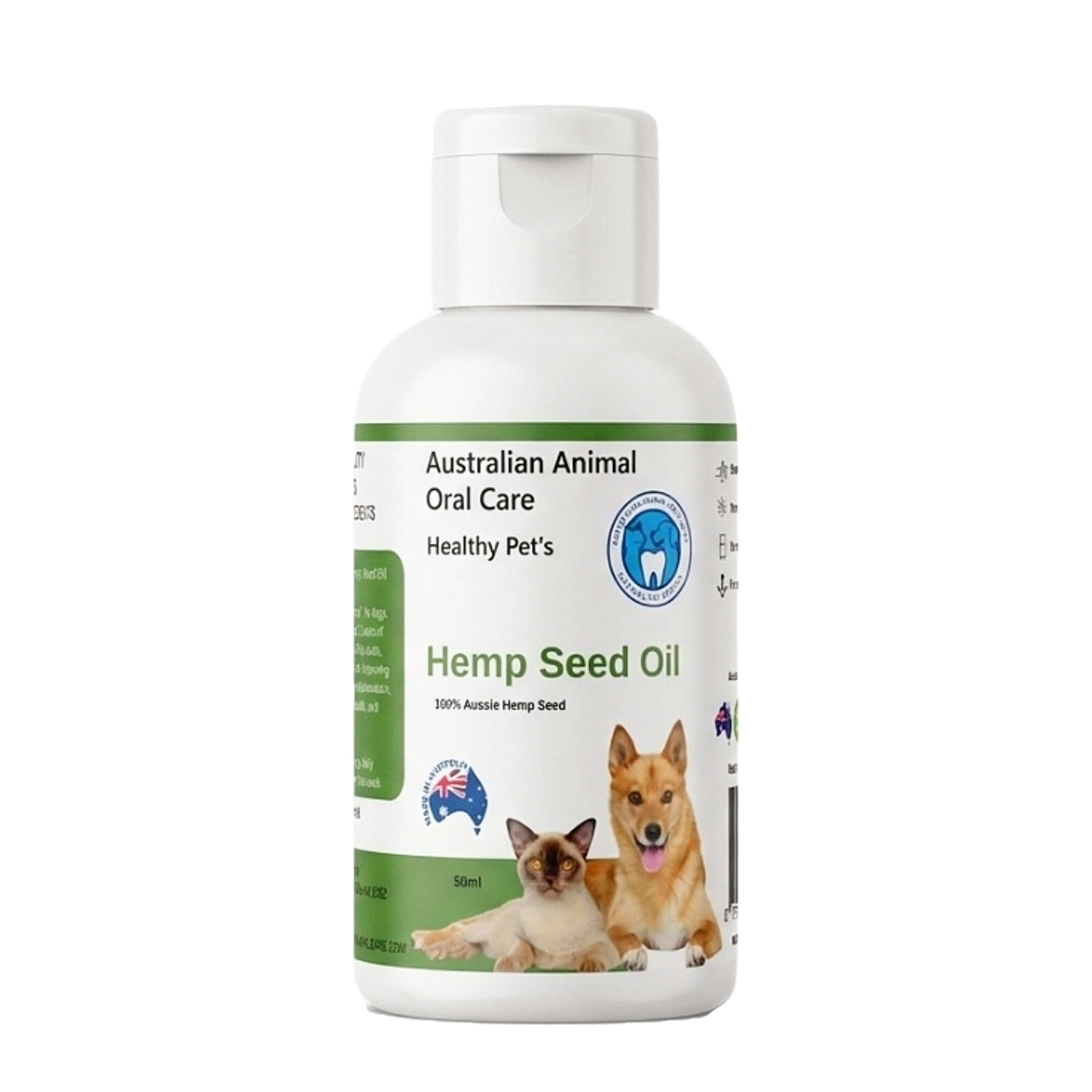 Hemp Seed Oil for dogs and cats