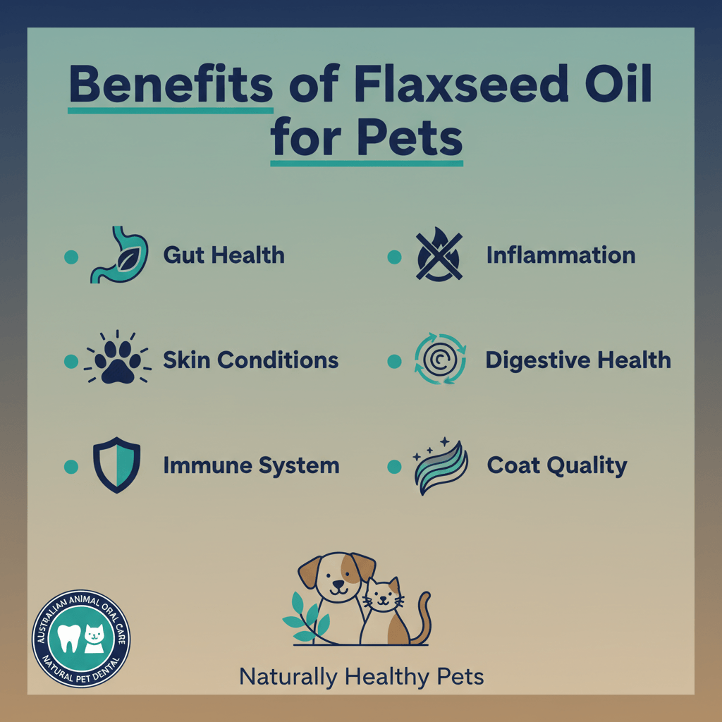 Benefits of flackseed oil for pets