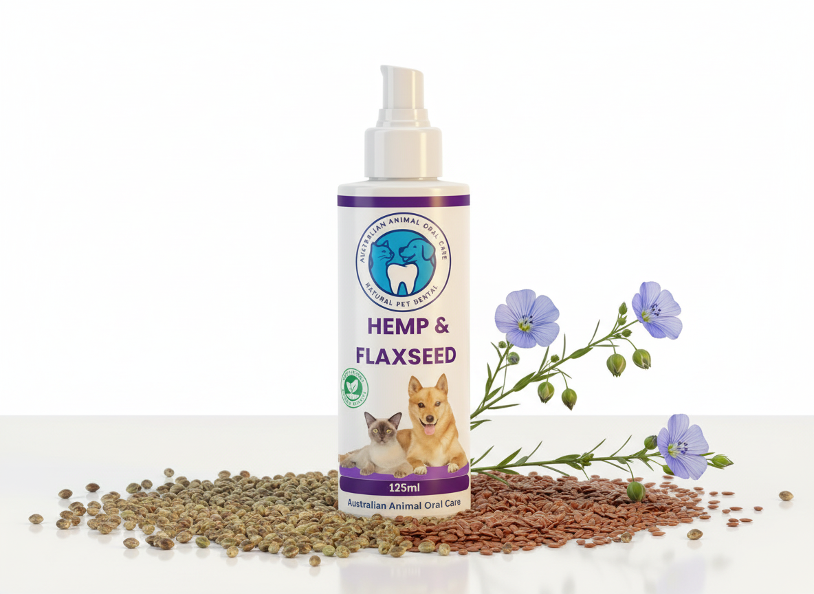 Hemp and Flaxseed Oil