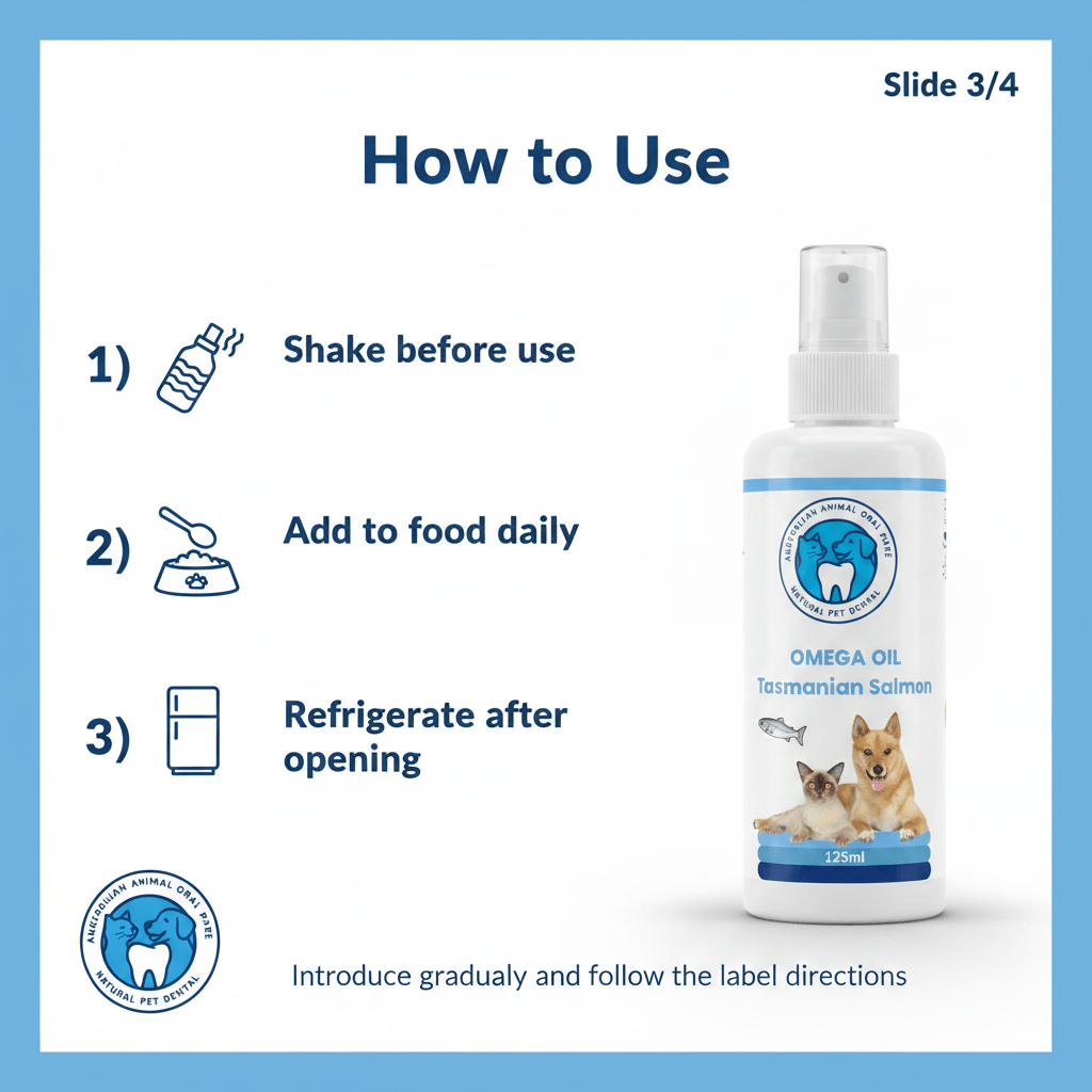 Omega Oil for Dogs and Cats 