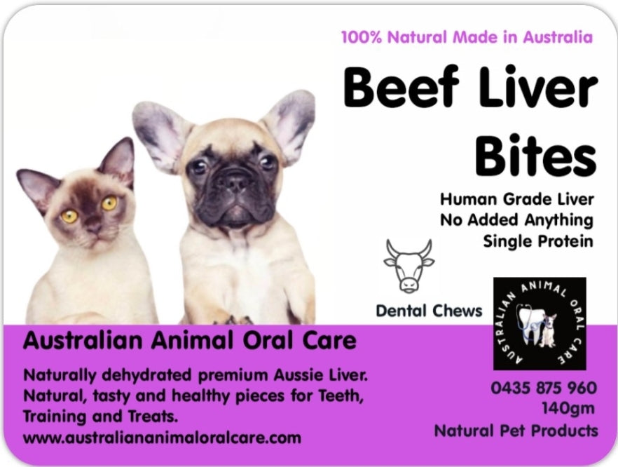 Beef Liver Bites for Dogs