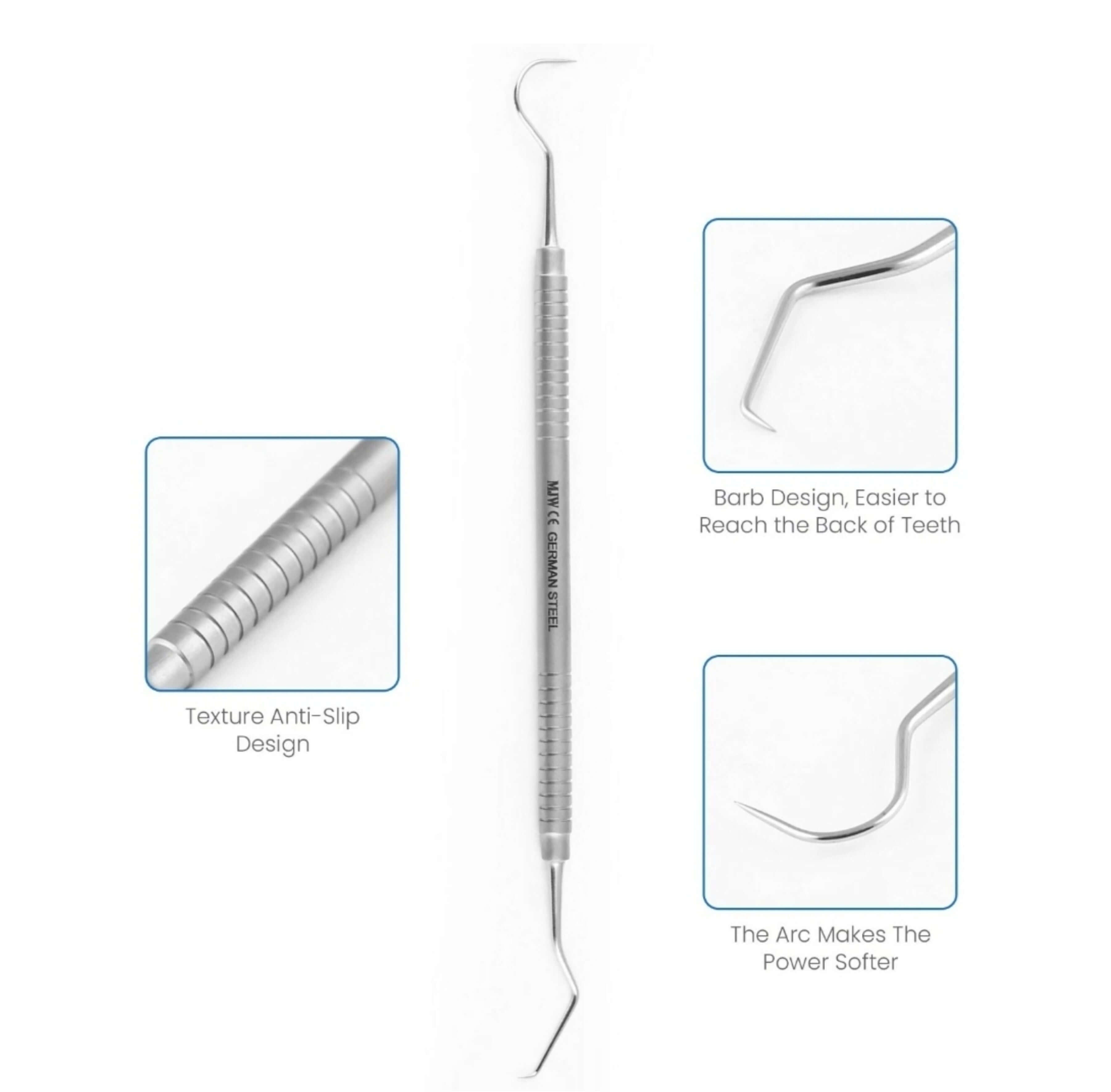 View details for Dental Scaler Curved Edge Dental Scaler Curved Edge