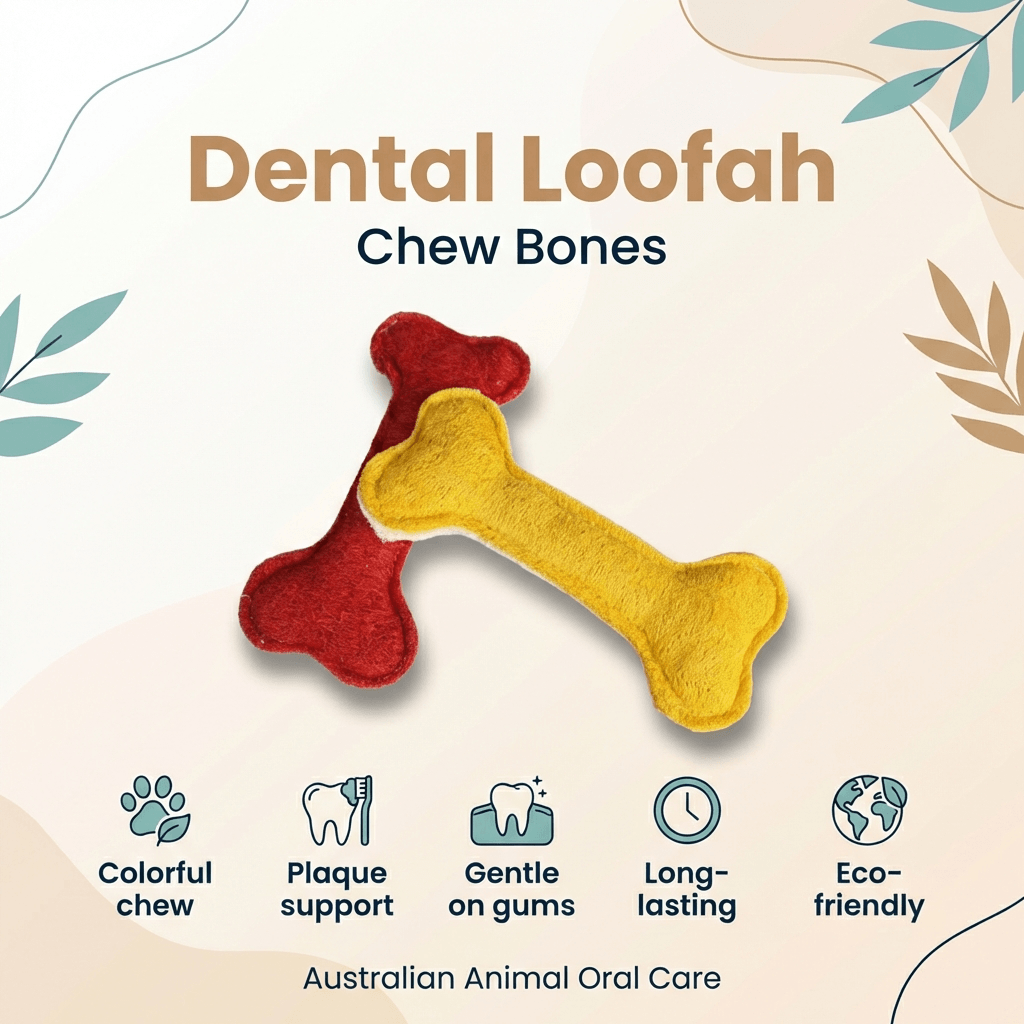 Dental Loofah Chew Bone