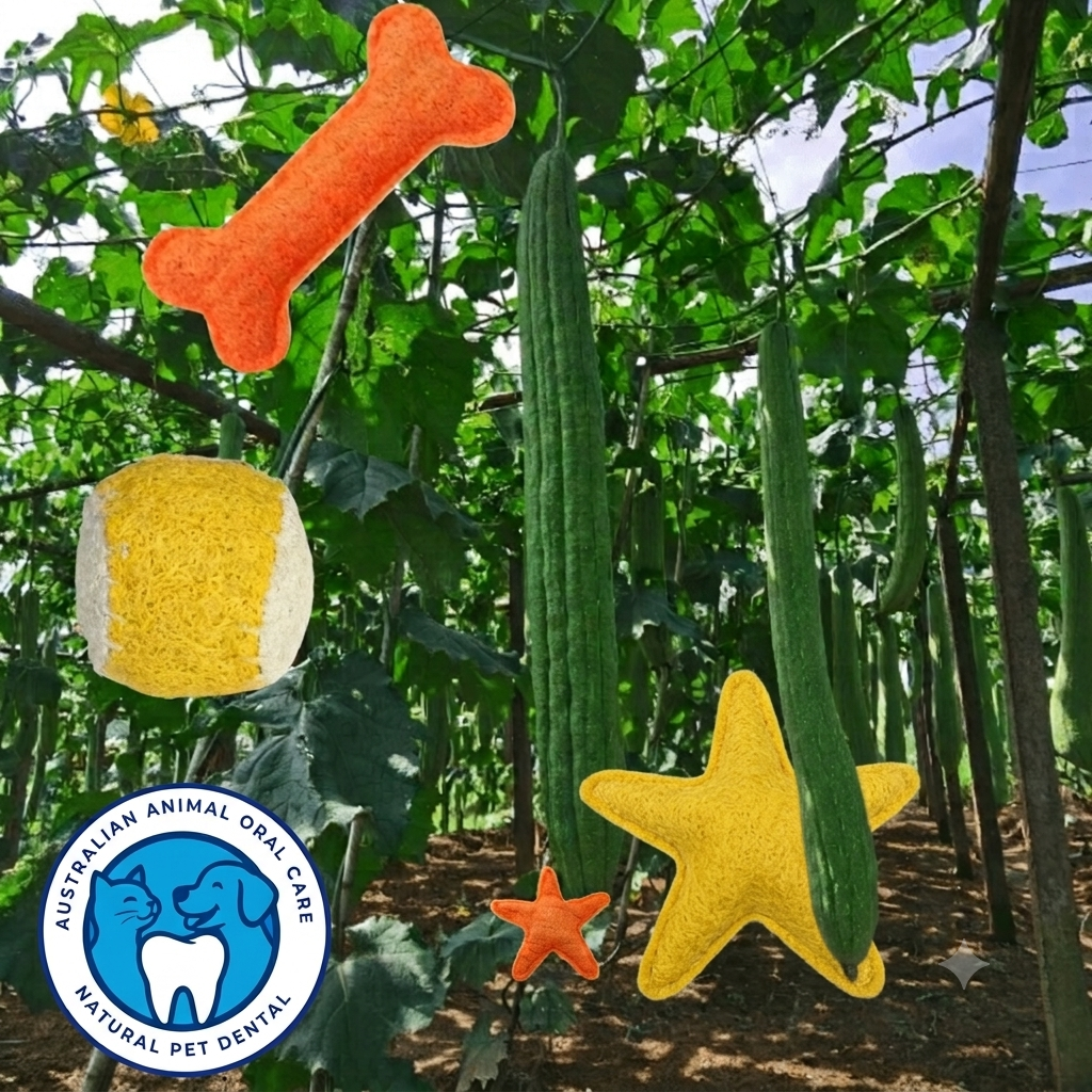 Dental Starfish Chew - Loofah Small