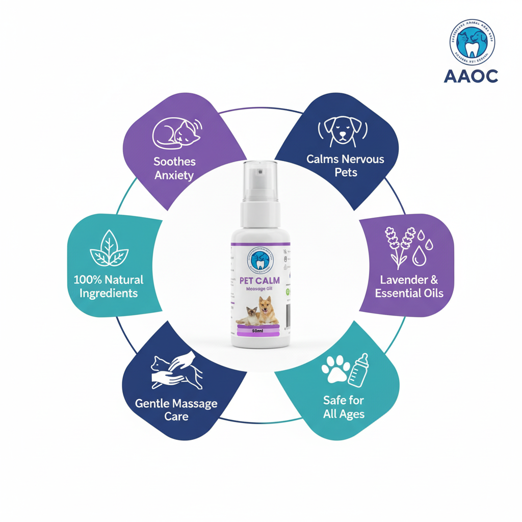 Pet Calm Massage Oil