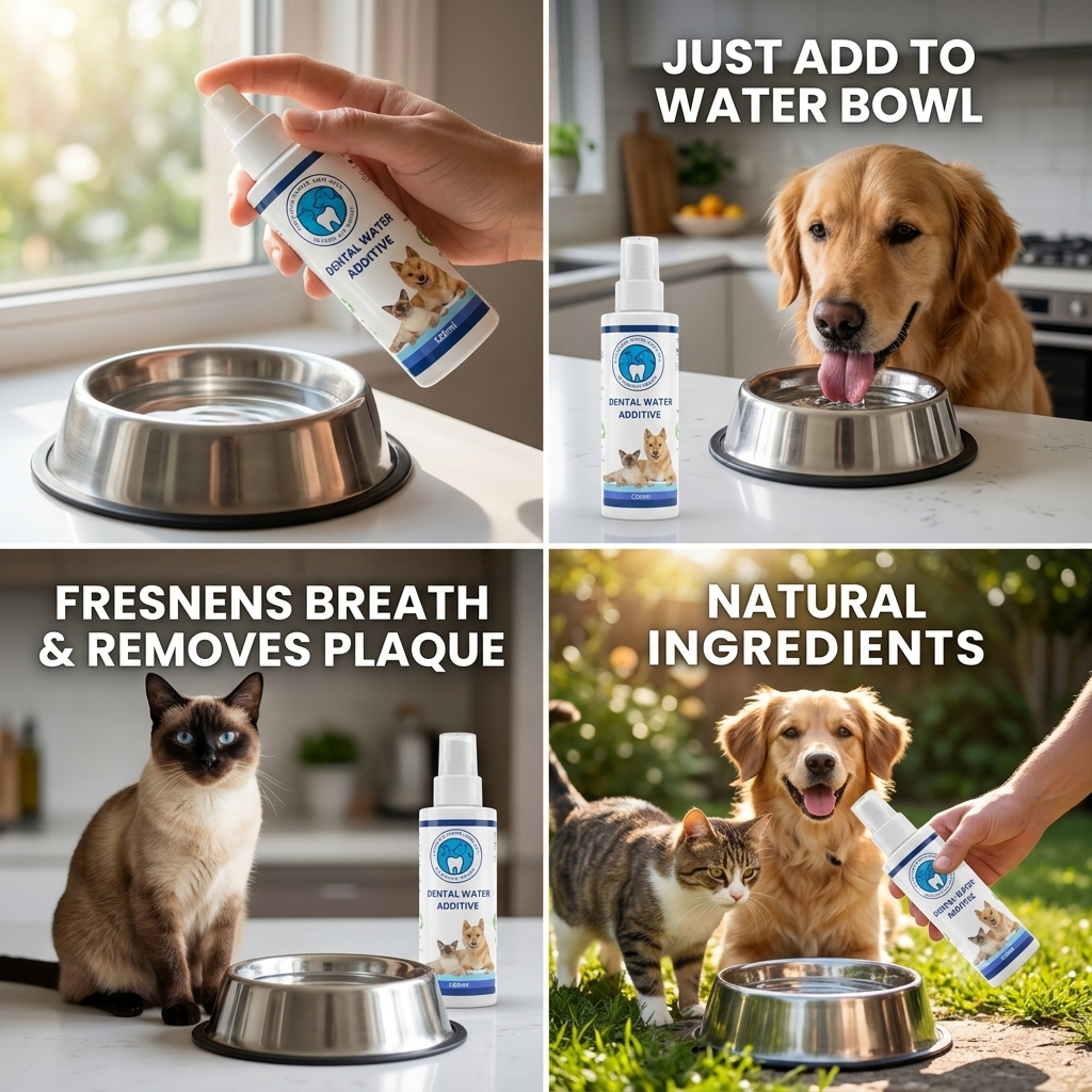 Dental Water Additive for Dogs & Cats