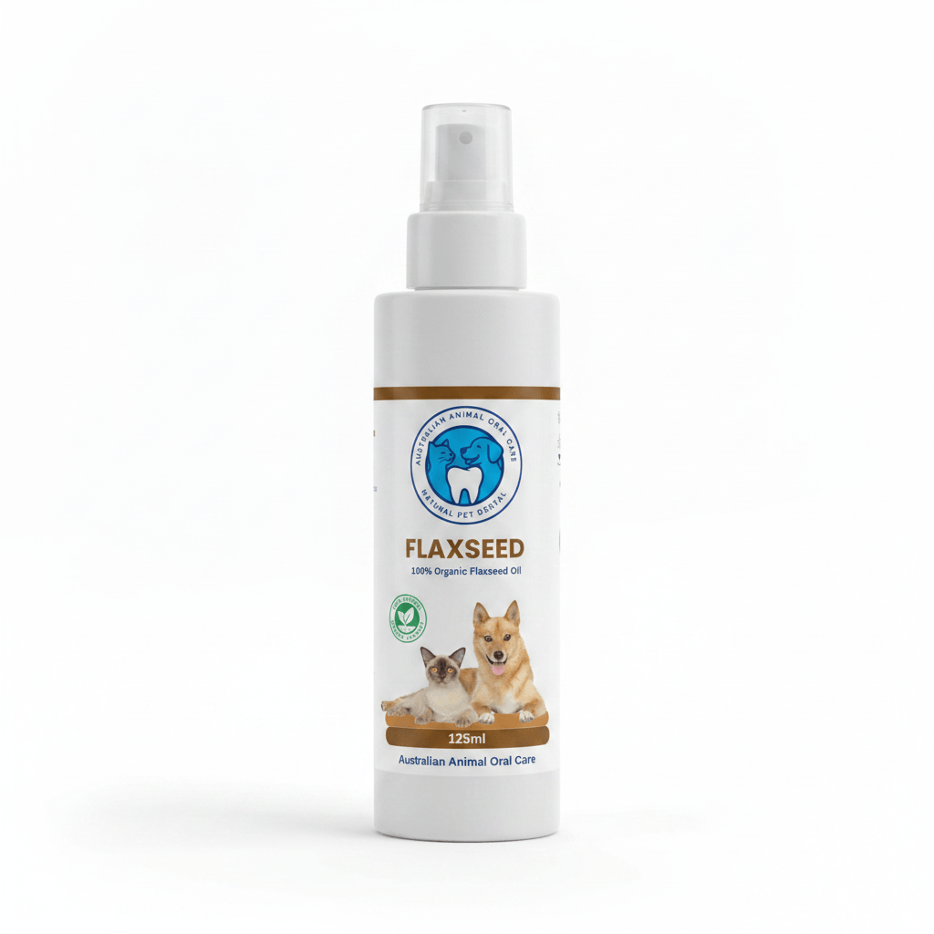 Flackseed oil for pets