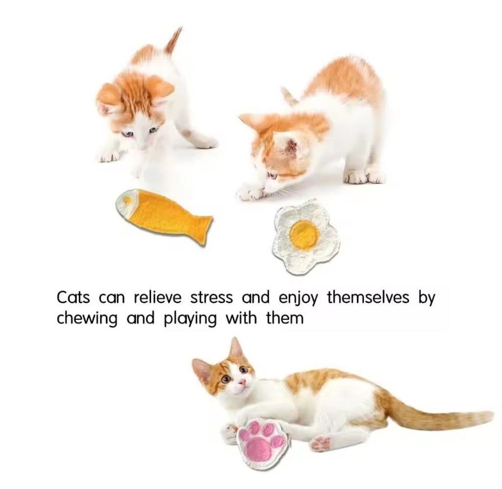 Fish Loofah Dental Chew - Cats