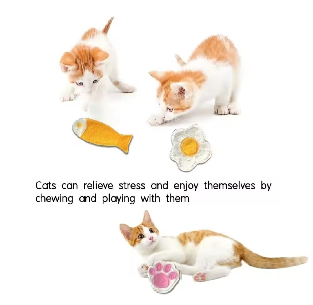 Fish Loofah Dental Chew - Cats