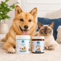 Finger Wipes and Toothpaste with pets