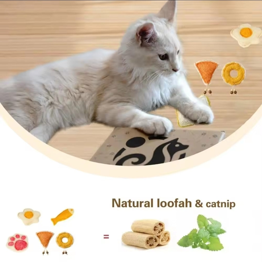 Fish Loofah Dental Chew - Cats