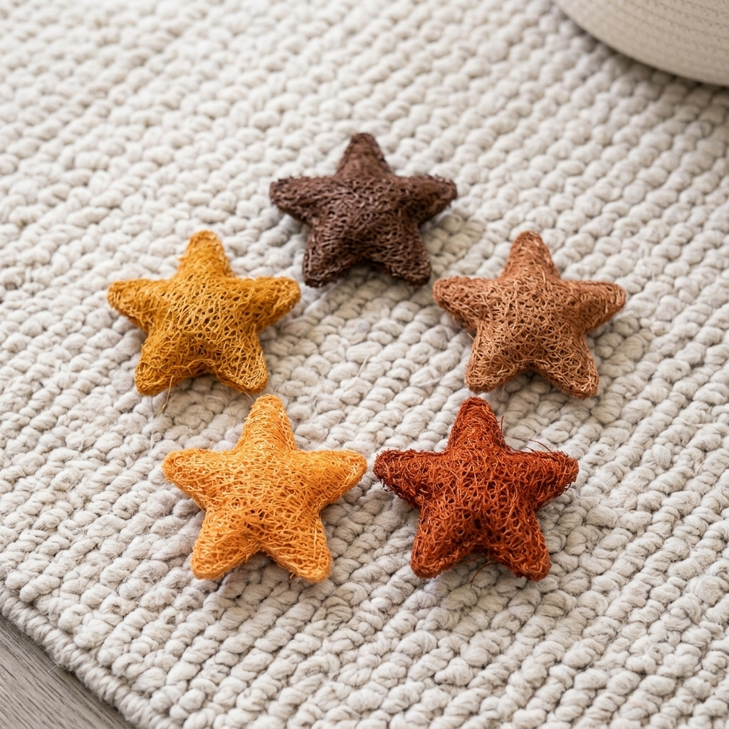 Dental Starfish Chew - Loofah Small