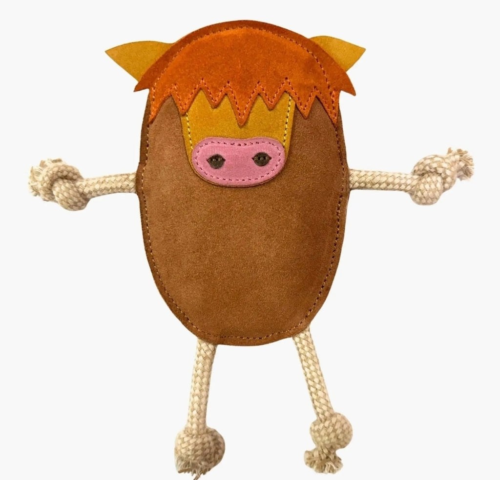 Hector Highland Cow Chew Toy