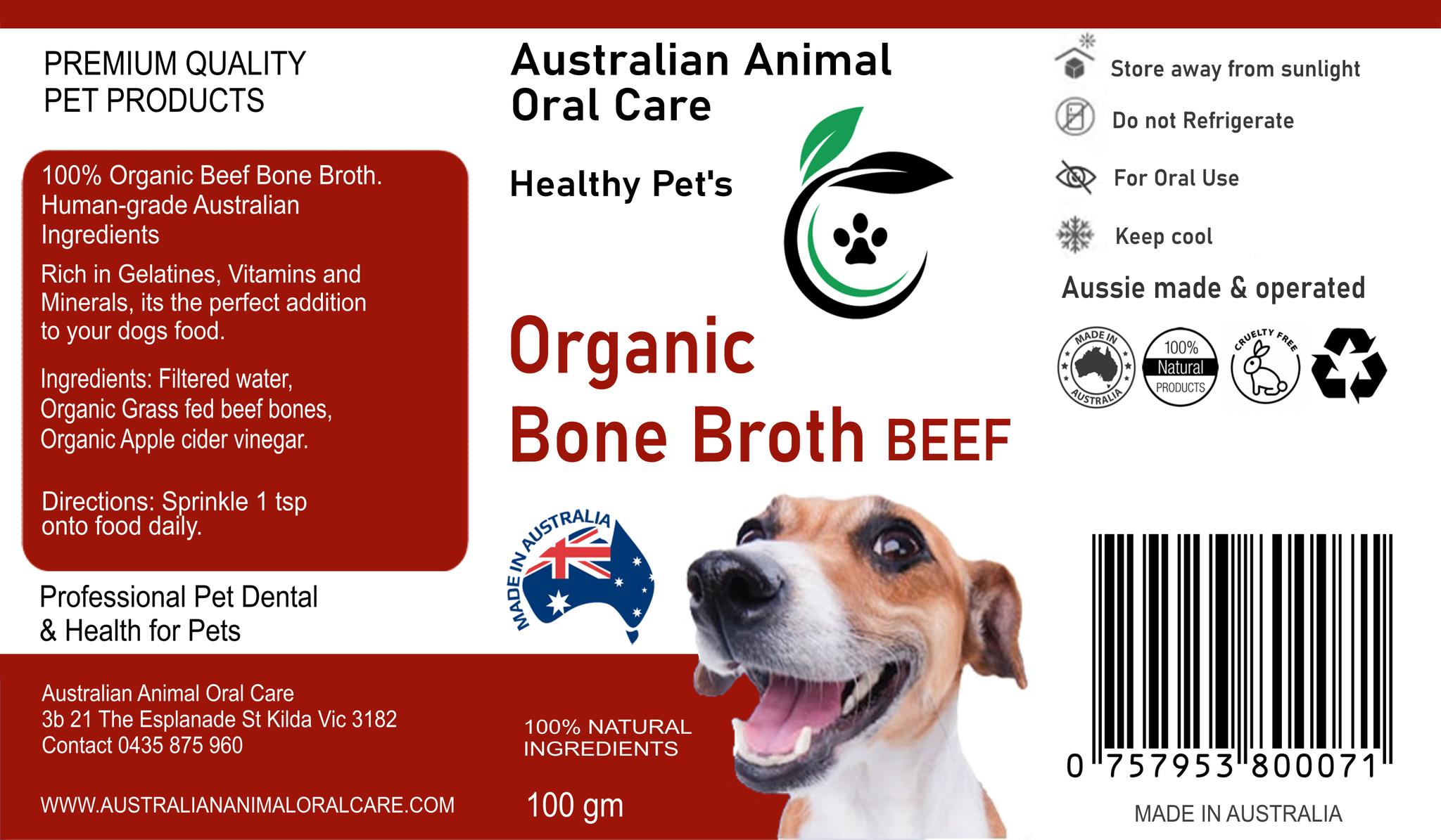 View details for Organic Beef Bone Broth Organic Beef Bone Broth