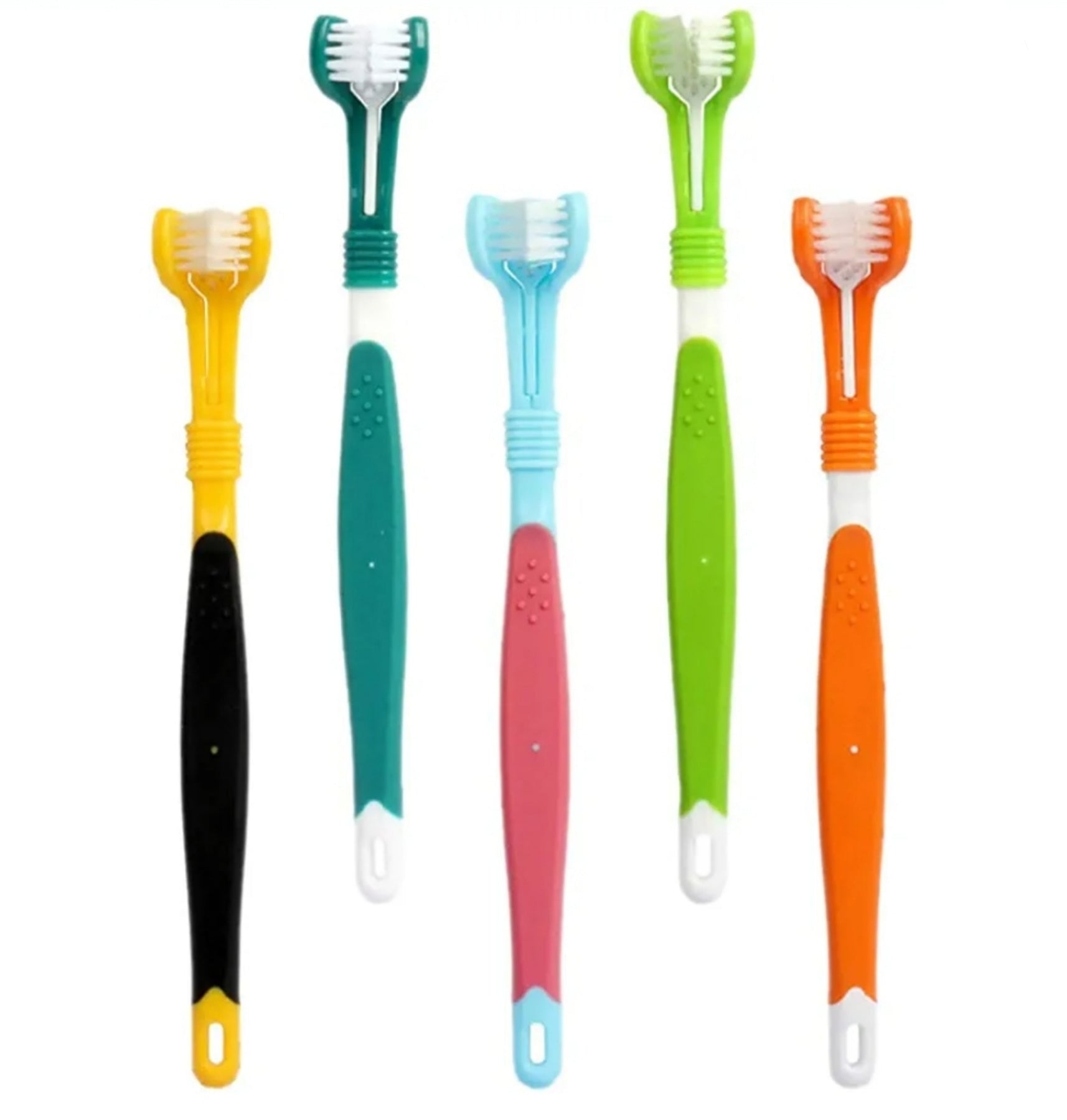 3 Sided Pet Toothbrush