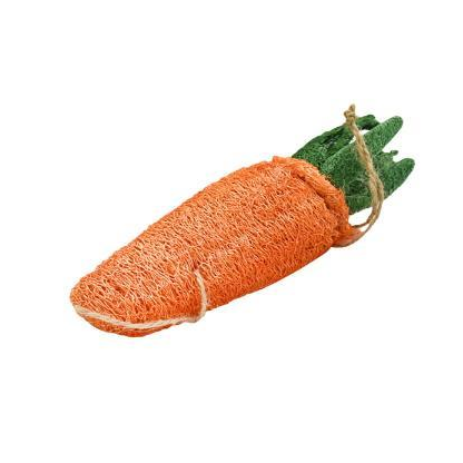 Dental Carrot Toy - Loofah